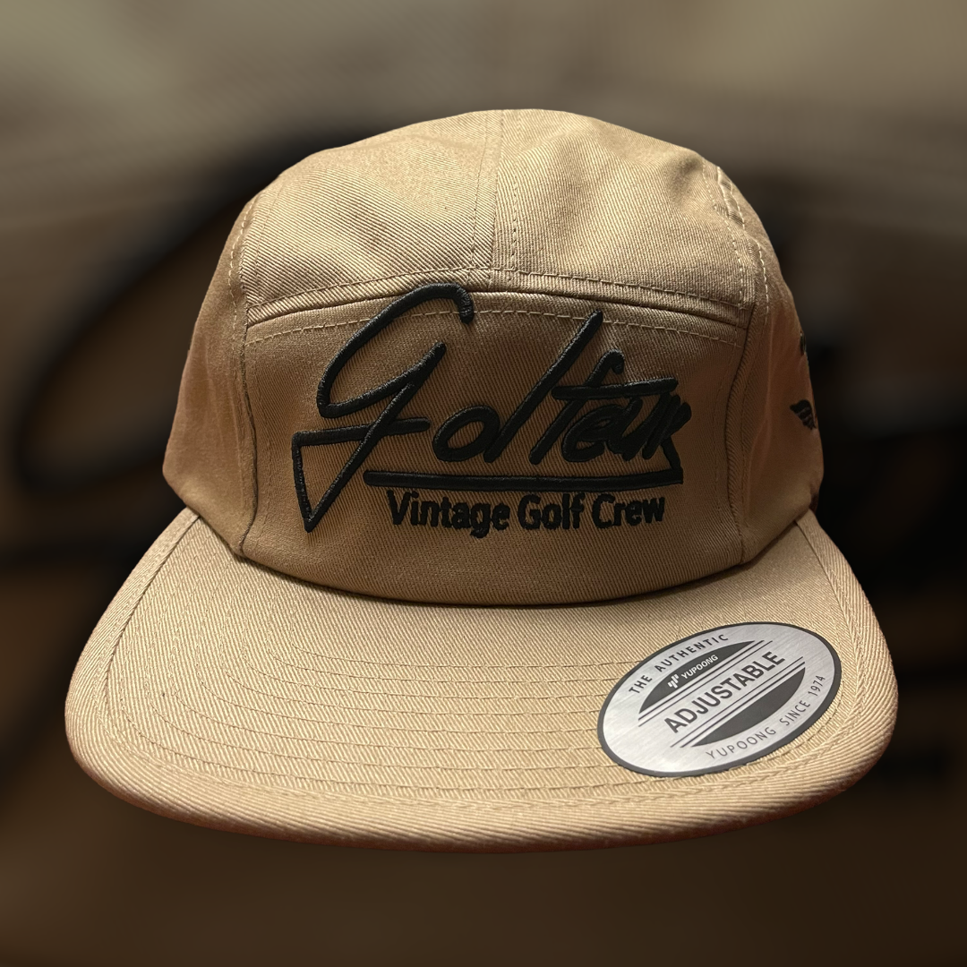 Tan Jockey Buckle Hat