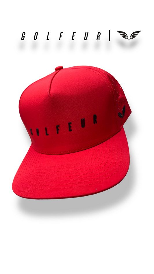GOLFEUR Performance 5 Panel Red