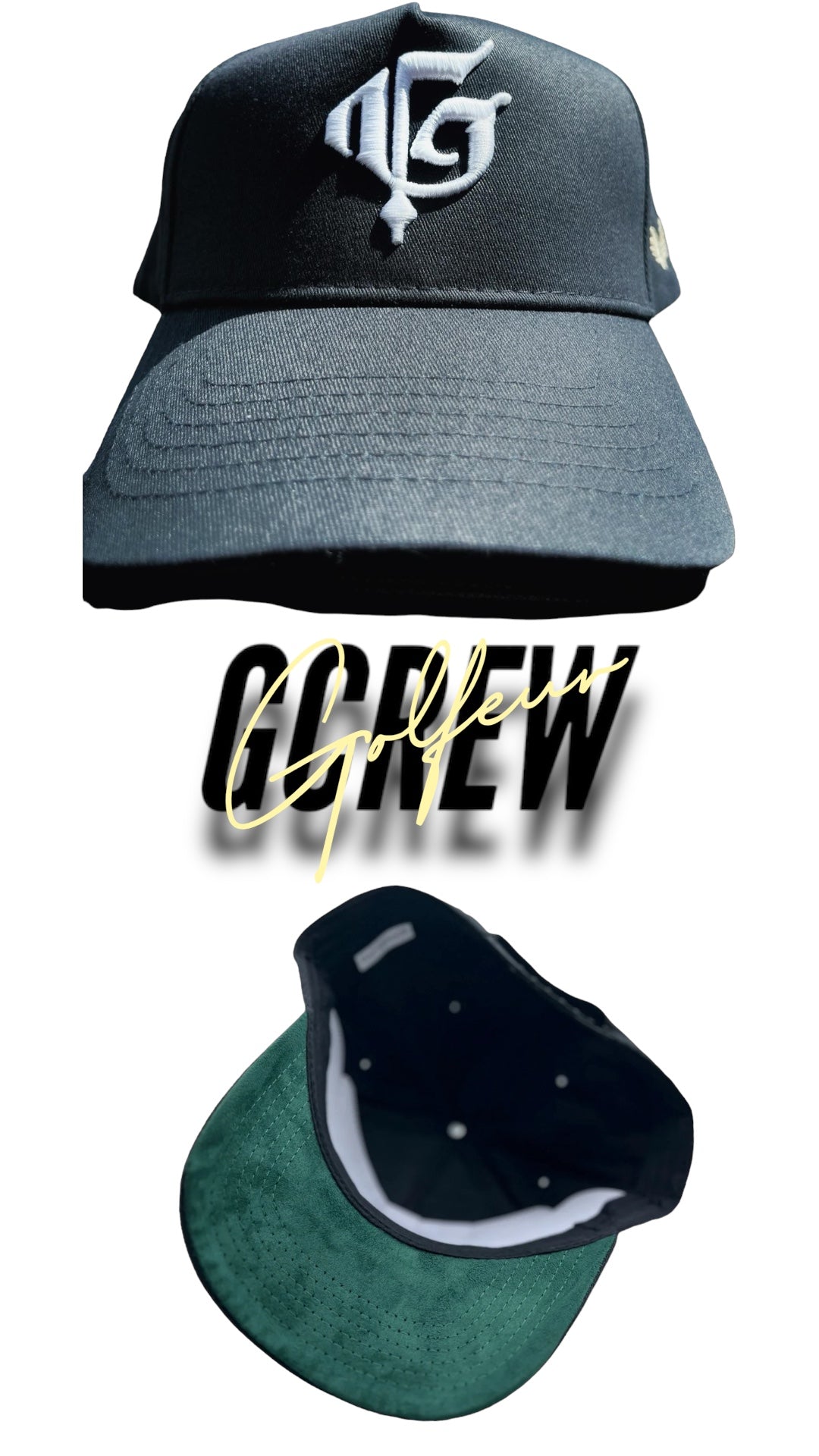 GCREW Green Suede Bottom