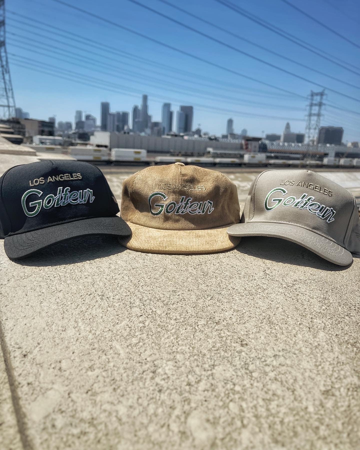 CORDUROY KHAKI SNAPBACK