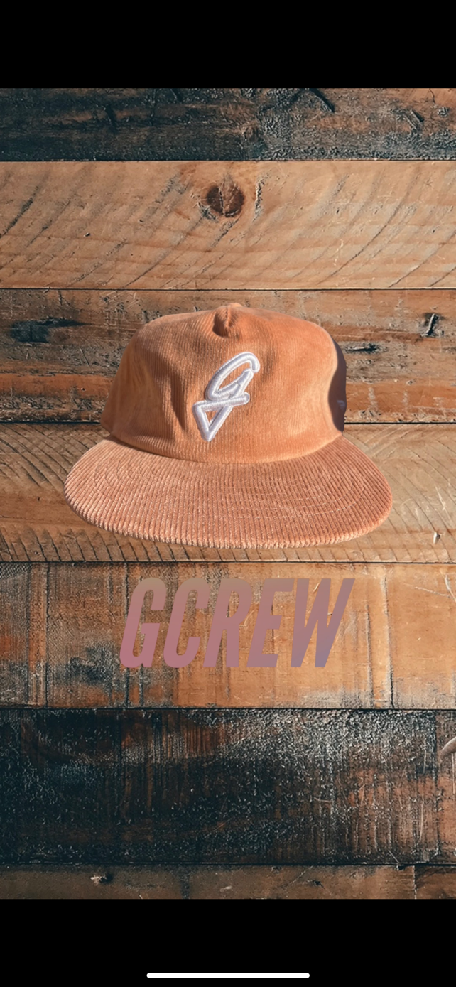 G Logo Golfeur Corduroy Peach