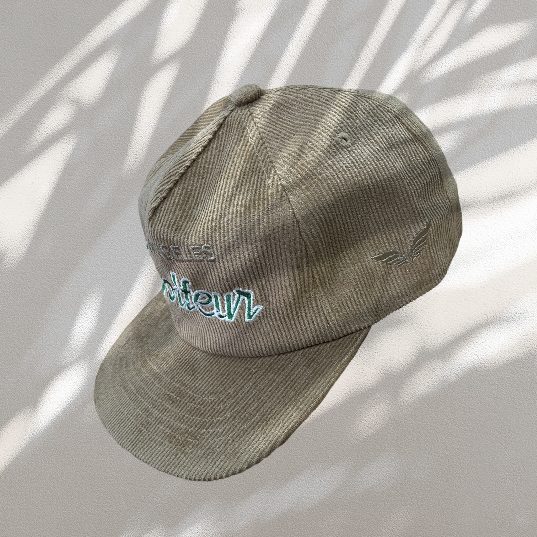 CORDUROY KHAKI SNAPBACK