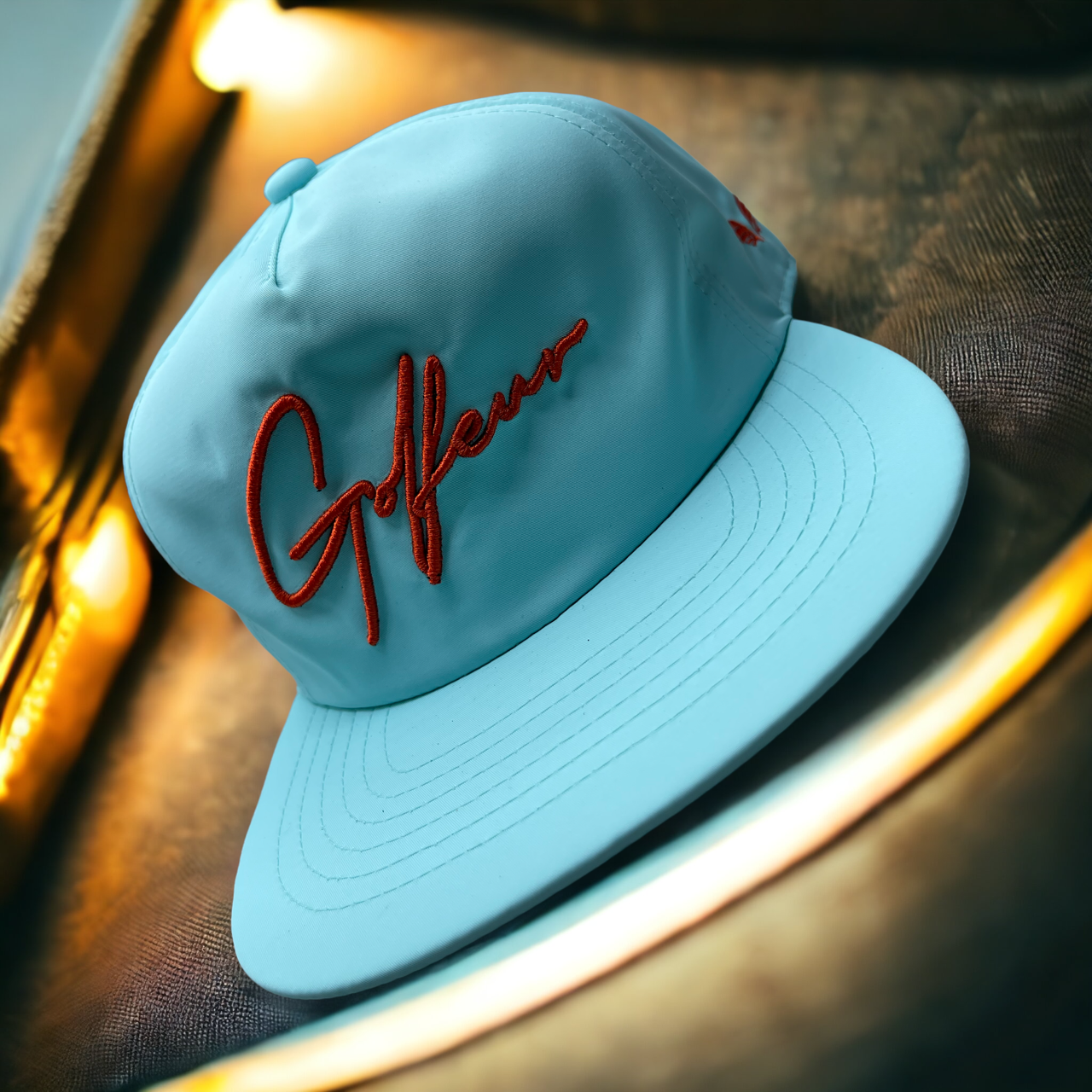 Golfeur Signature Sky Blue & Orange